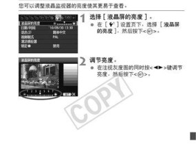 佳能户外屏幕亮度如何调整？有哪些技巧？