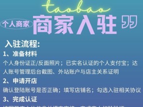 淘宝开店流程是怎样的？开店后需要注意哪些常见问题？