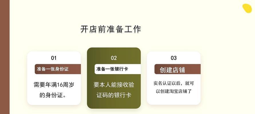 淘宝开店流程是怎样的？需要哪些步骤和材料？  第2张