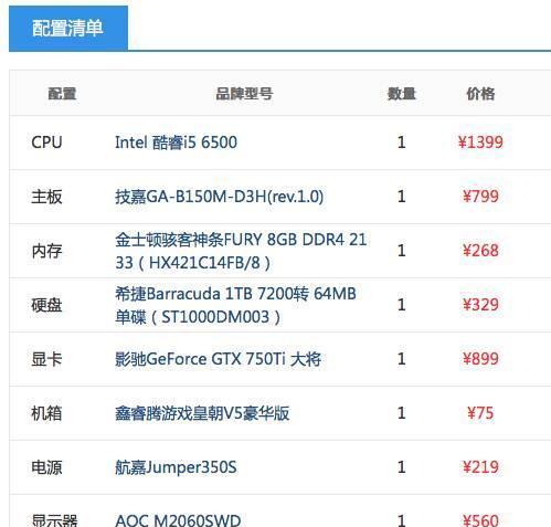 现在台式电脑主流配置是什么？  第1张