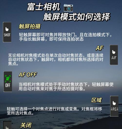 相机屏幕对焦关闭方法是什么？  第3张