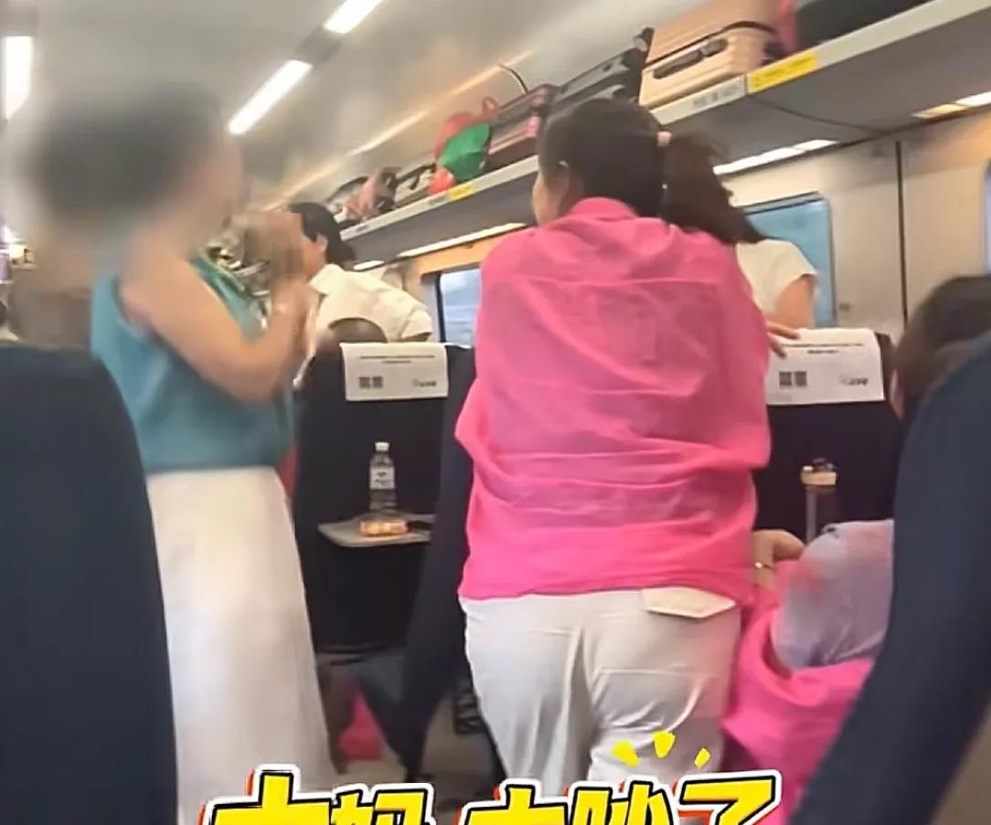 多名大妈高铁上跳舞喧哗，列车员多次阻止无果！12306回应  第4张