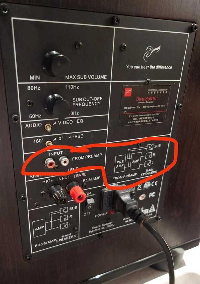 低音炮箱底脚接线方法是什么？  第2张