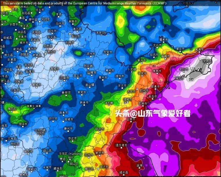 好消息！本月底山东降雨概率继续增大，台风残留低压北上送水！  第5张
