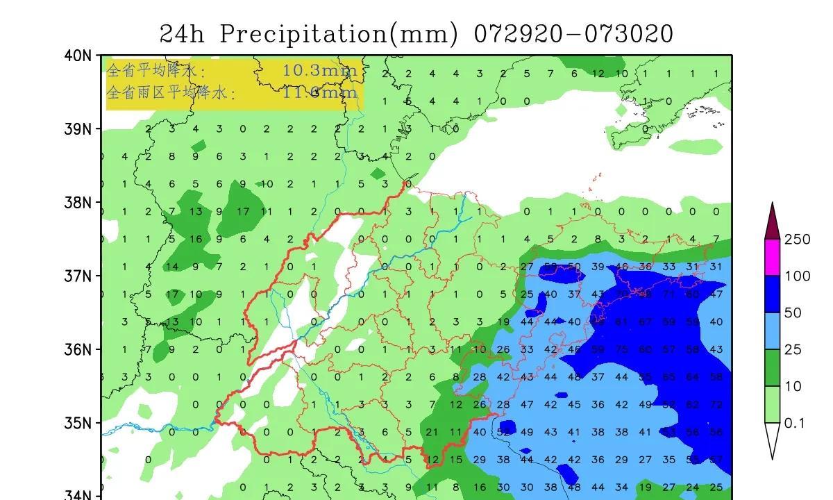 好消息！本月底山东降雨概率继续增大，台风残留低压北上送水！  第10张