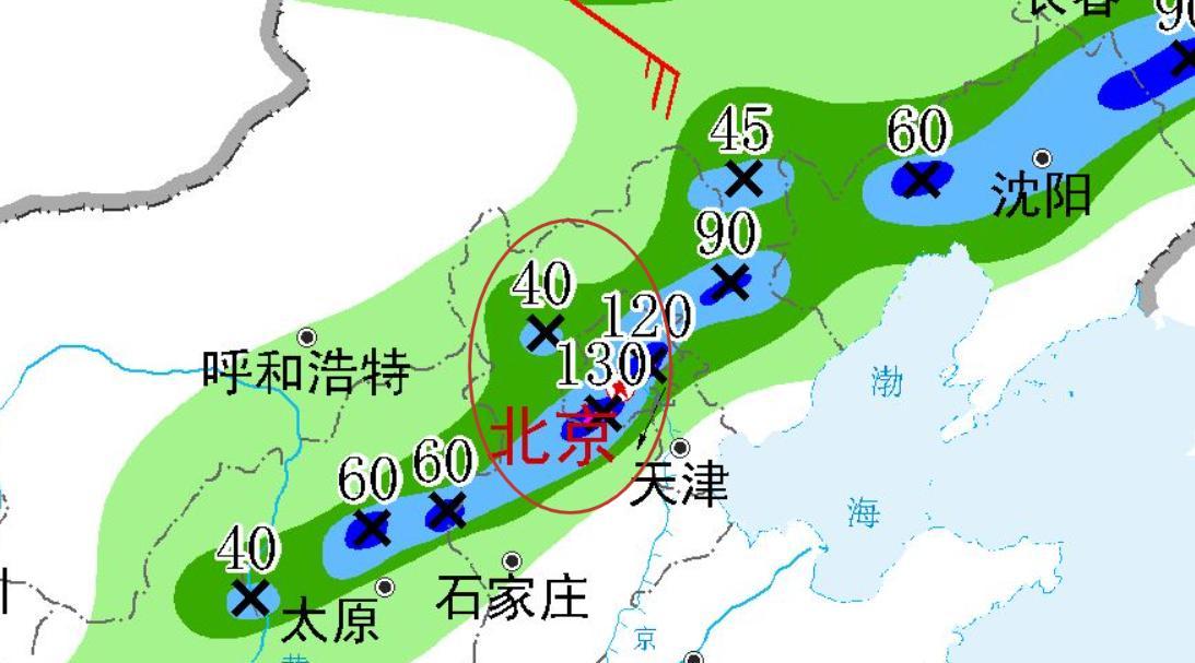 河北省！新一轮降雨中心已定，明天7月28号，大雨暴雨分布如下！  第4张