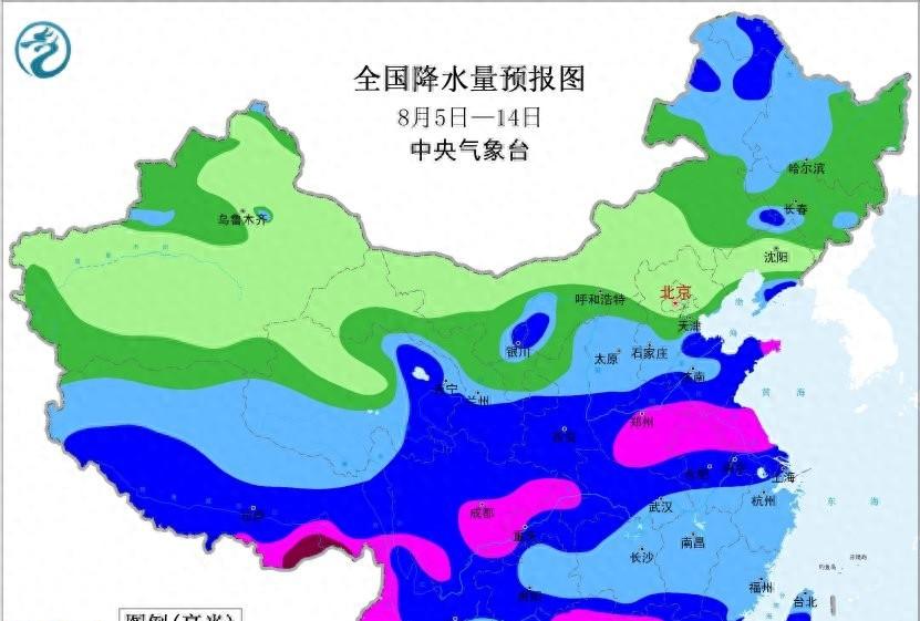 河北降雨中心已定！今晚至明天8月6号天气预报，大雨暴雨分布如下  第1张