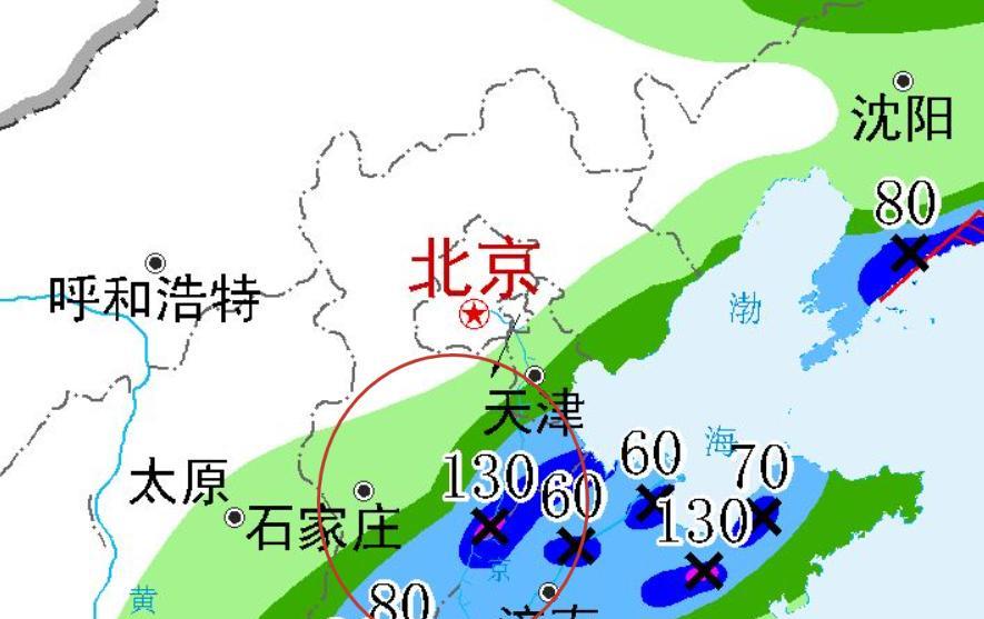 河北降雨中心已定！今晚至明天8月6号天气预报，大雨暴雨分布如下  第3张