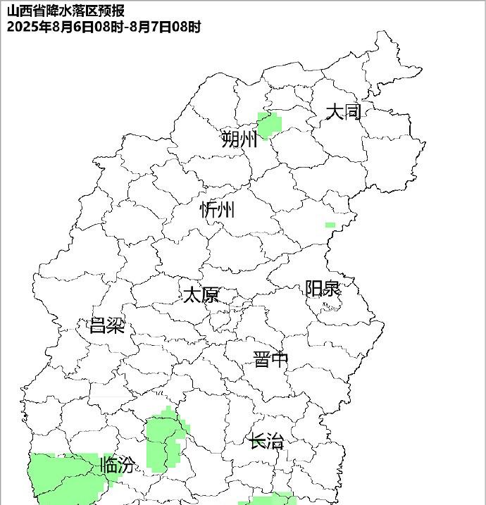 山西降雨中心已定！今晚至明天8月6号天气预报，大雨暴雨分布如下  第4张