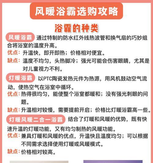 智能浴霸安装指南（轻松安装智能浴霸，让您的浴室更舒适）  第3张