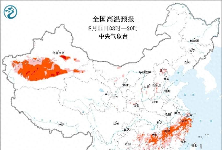 江西！高温中心已确定！明天8月12号~14号天气预报，高温分布如下  第1张