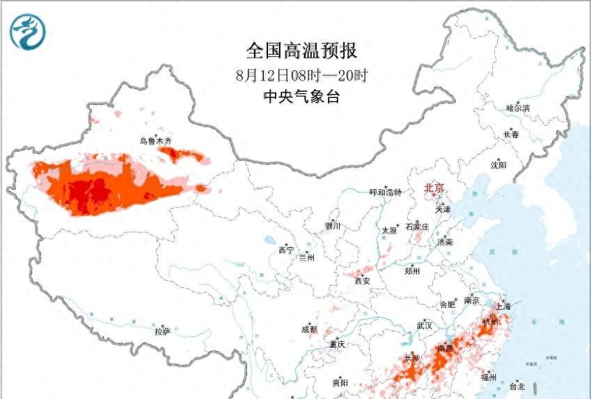 四川！新一轮高温中心已确定！8月12~14号天气预报，高温分布如下  第1张
