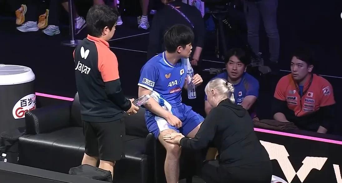 张本美和尴尬！控诉早田医疗暂停使用教练，张本智和决赛用了3个  第4张