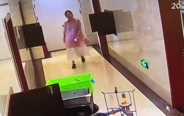 一家五口逃单后续，女子长相漂亮身材好，完整监控曝光，早有预谋  第5张