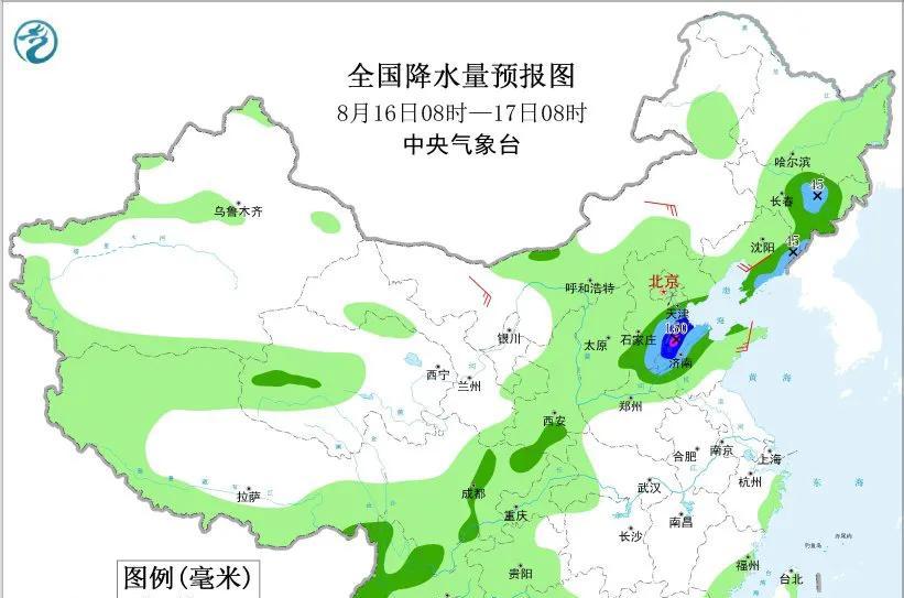 新一轮强降雨中心已锁定！今天夜间至16日天气，暴雨地区分布如下  第8张