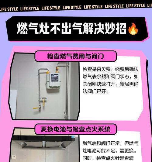 燃气灶不进气口的修理方法（快速解决燃气灶不进气口问题）  第3张