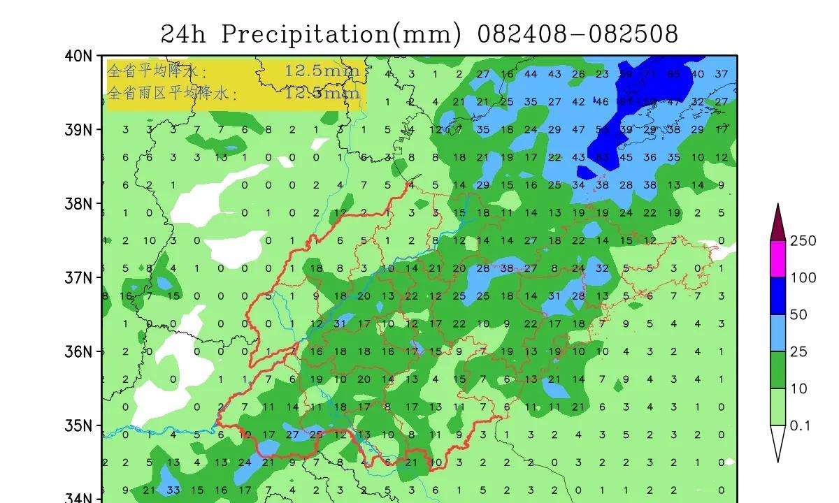 22日起山东降雨偏多，月底冷槽制造冷空气降温，暴雨再次来袭！  第14张