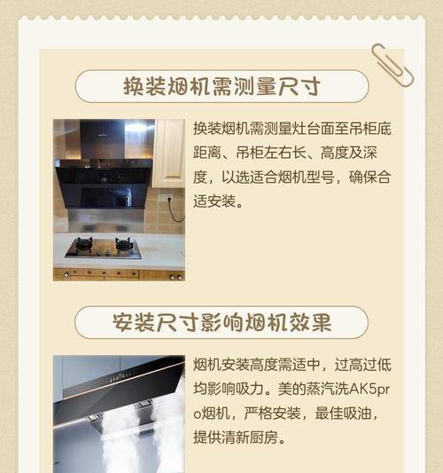 油烟机安装高度的选择与注意事项（科学确定油烟机安装高度）  第1张