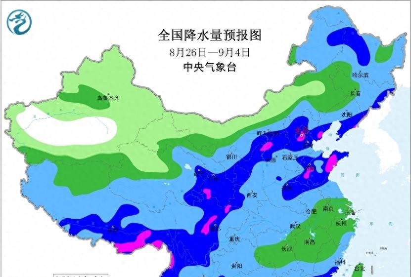 河北！本轮降雨中心已确定，明天8月28号天气预报，重点分布如下  第1张