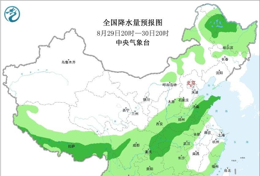 河北！本轮降雨中心已确定，明天8月28号天气预报，重点分布如下  第6张