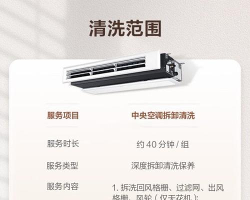 中央空调清洗的重要性及价格咨询（掌握中央空调清洗的技巧）  第3张