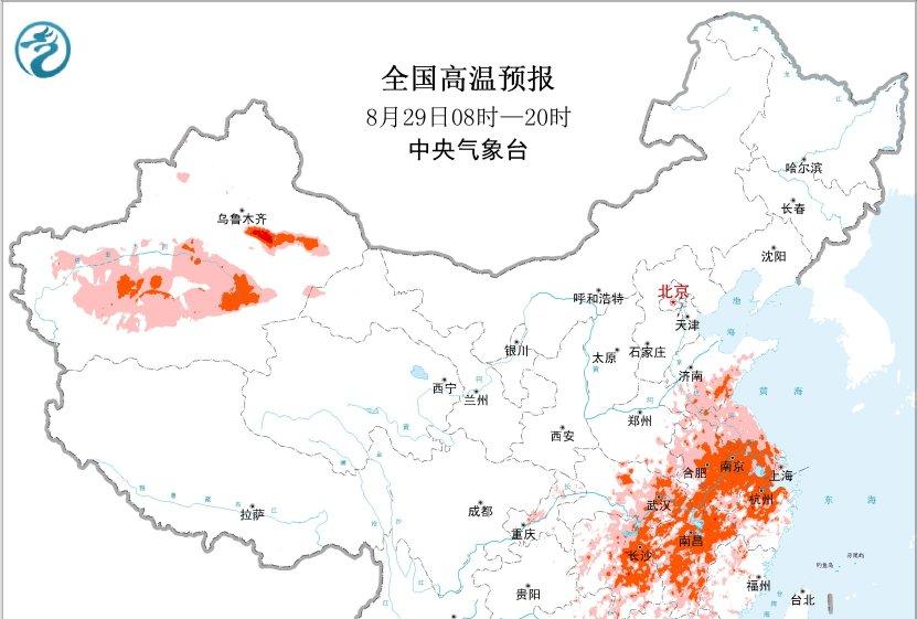 新一轮强降雨中心已定！8月30日天气预报，高温暴雨分布如下  第2张