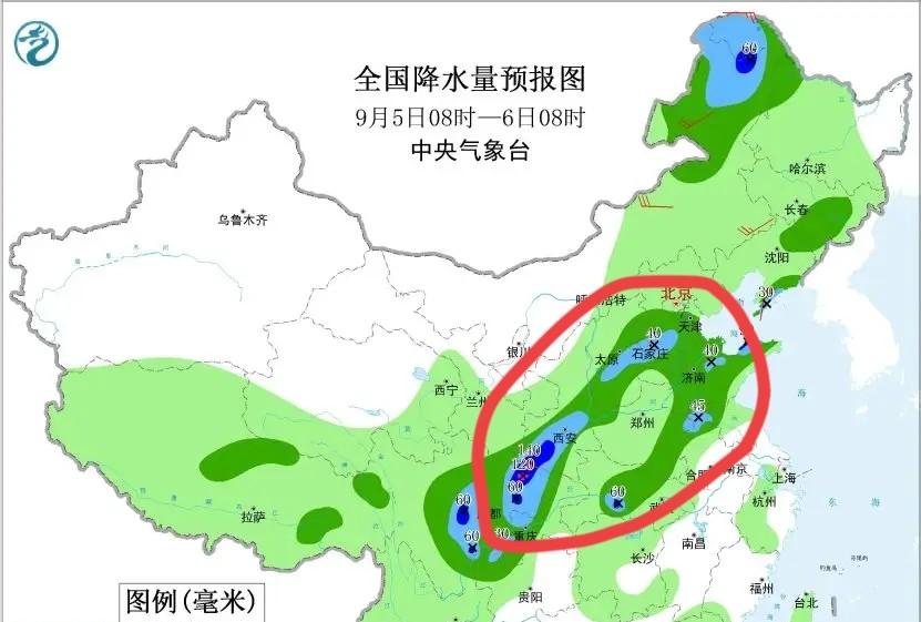 河南，新一轮降雨中心锁定！今晚-5号全省天气，大雨暴雨分布如下  第6张