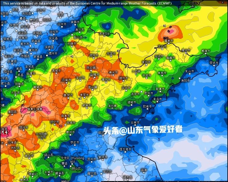 雨季重返？山东暴雨范围还要扩大，中央气象台预测强降雨即将来袭  第7张
