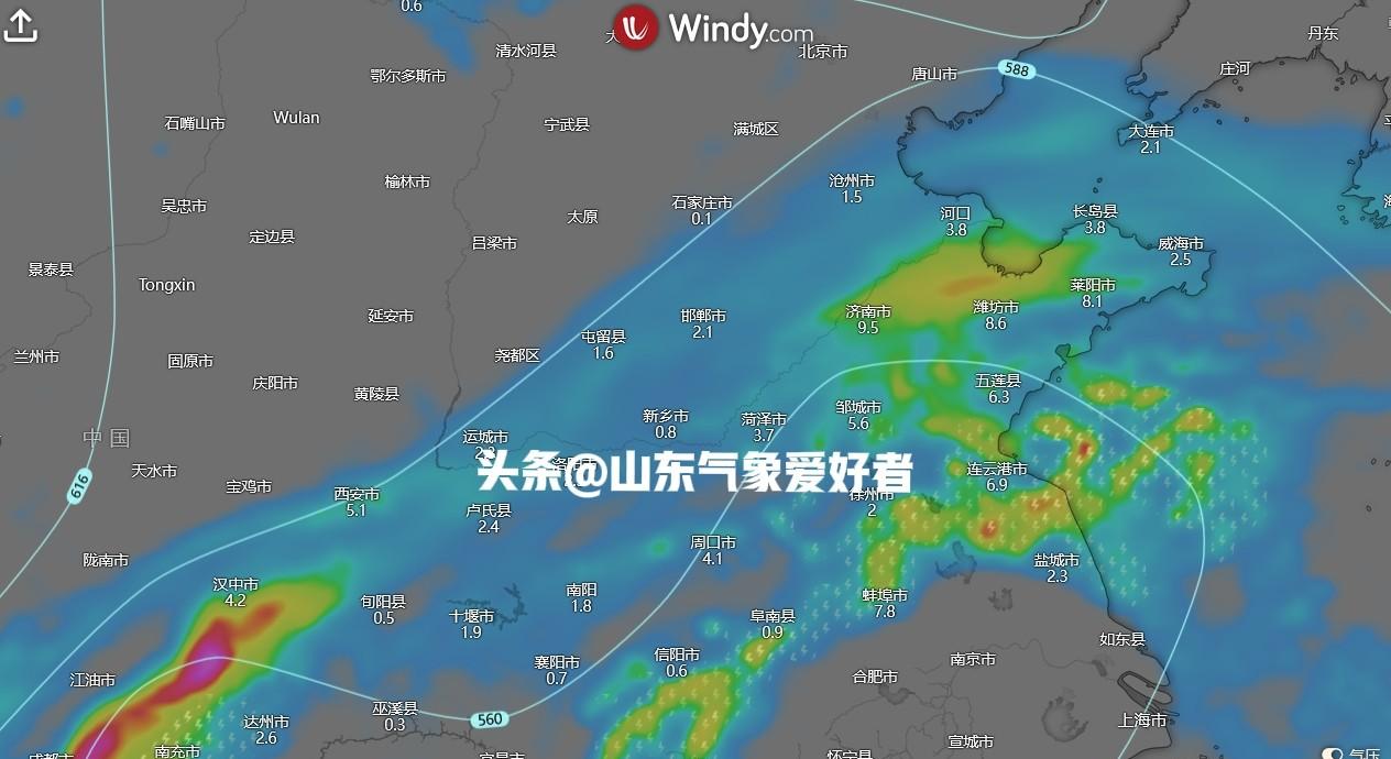 雨季重返？山东暴雨范围还要扩大，中央气象台预测强降雨即将来袭  第9张