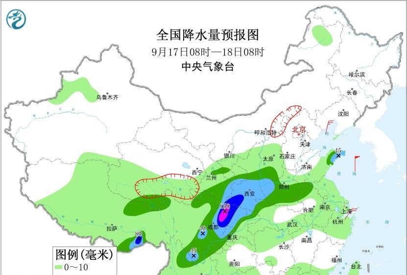 本轮降雨中心已定，冷空气来袭北方多地气温迎新低，具体分布如下  第8张